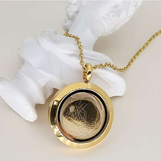 Pet Hair Souvenir Necklace - Dog and Cat Hair Preservation