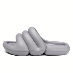 Men's Non Slip Platform Slides Comfortable Soft Sole Cloud Slides