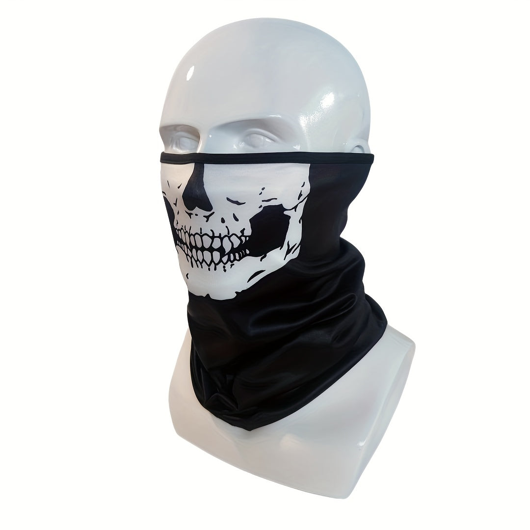 Sunscreen Ice Silk Headgear Tactical Windproof Face Mask