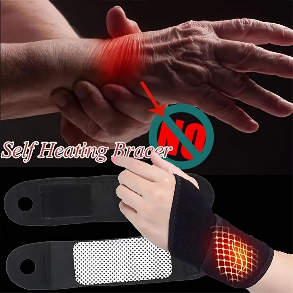 1pair Wrist Support Keep Warm Band Sports Wristband