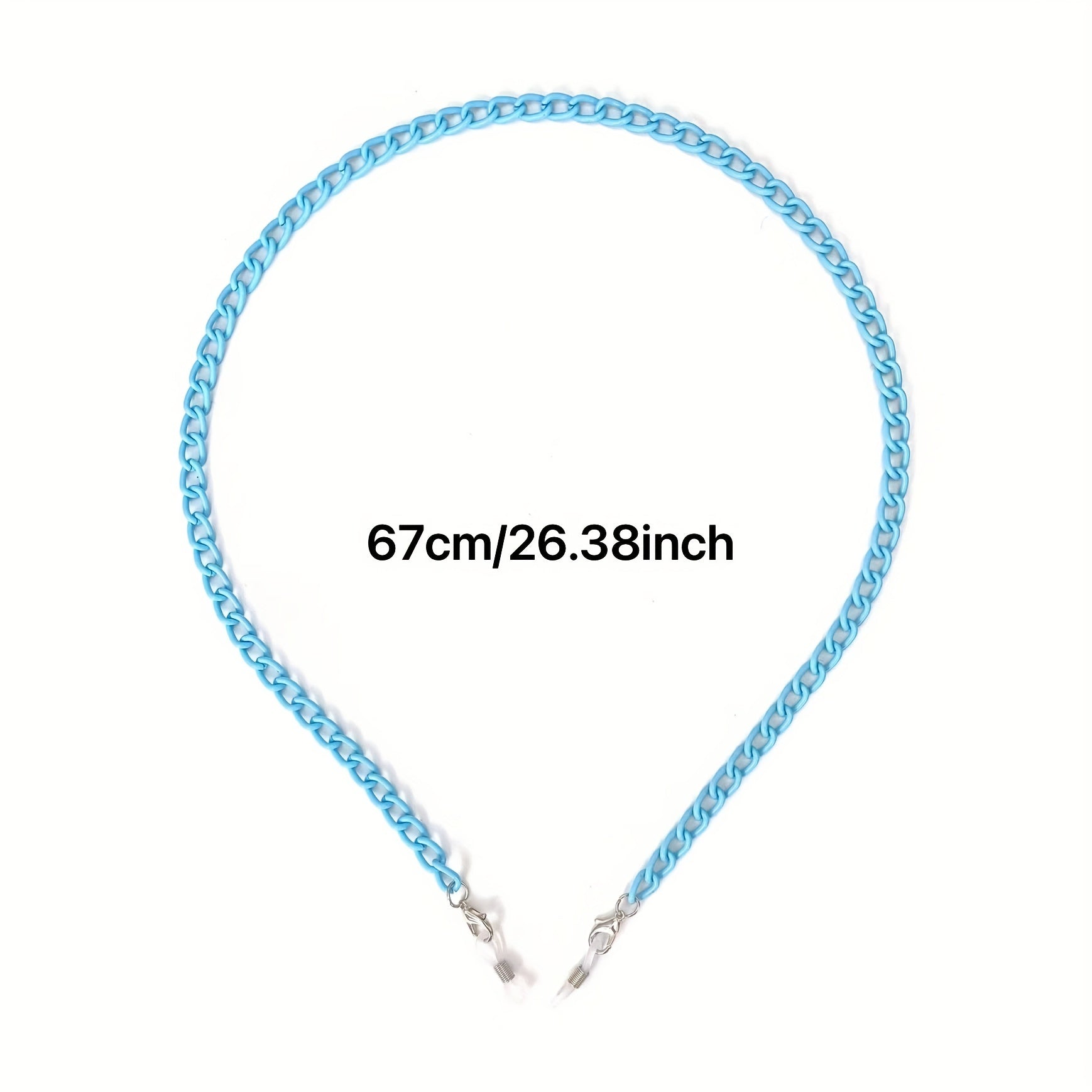 Metal Glasses Chain Stylish Anti-Slip Lanyard Strap Reading Glasses Retainer