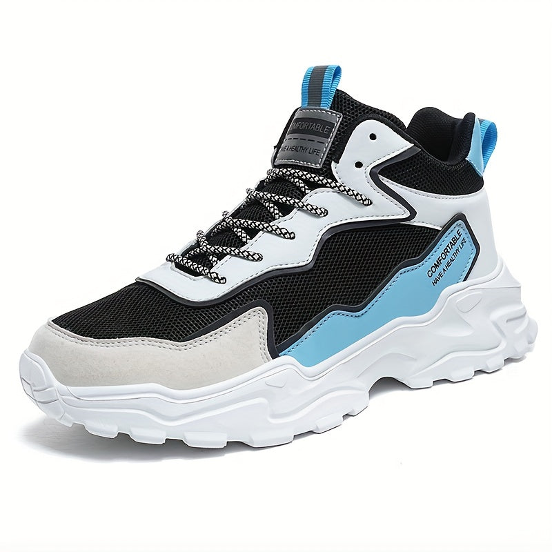 Men's Mesh Block Sneaker Comfy Casual Shoes Spring Summer