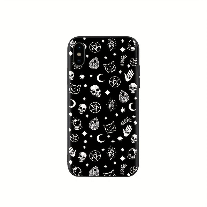 Halloween Horror Print Durable Phone Case for iPhone 5-15 Pro Max