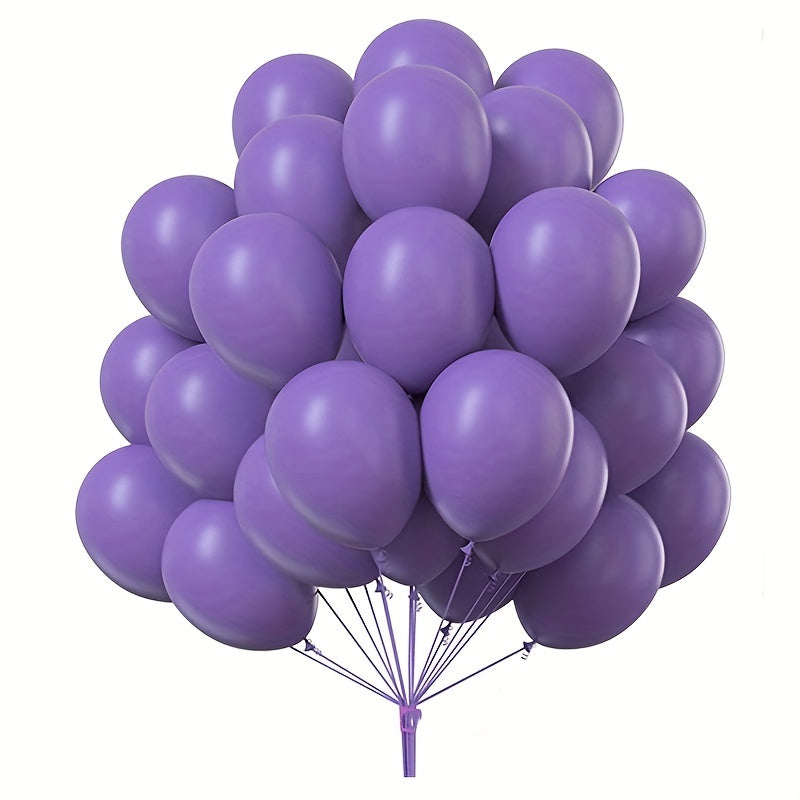 62pcs 12 Colorful Latex Balloons for Various Occasions