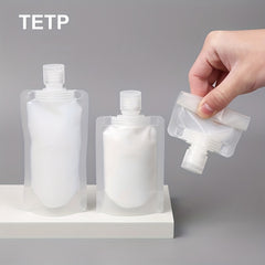 3pcs Travel Lotion Sub Bags Leak Proof Refillable Empty Pouches