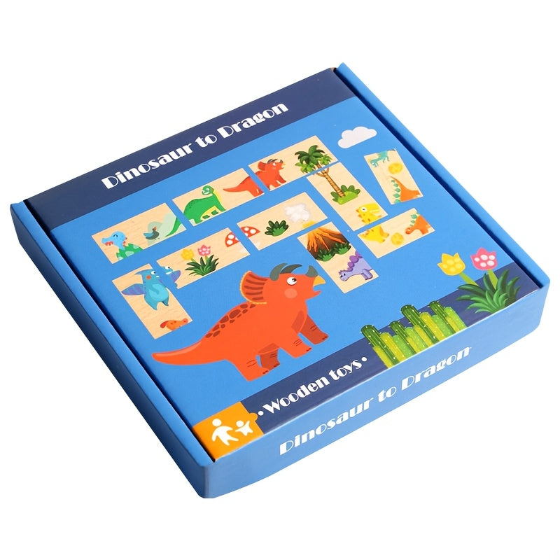 Kids' Dinosaur Puzzle Memory & Thinking Game