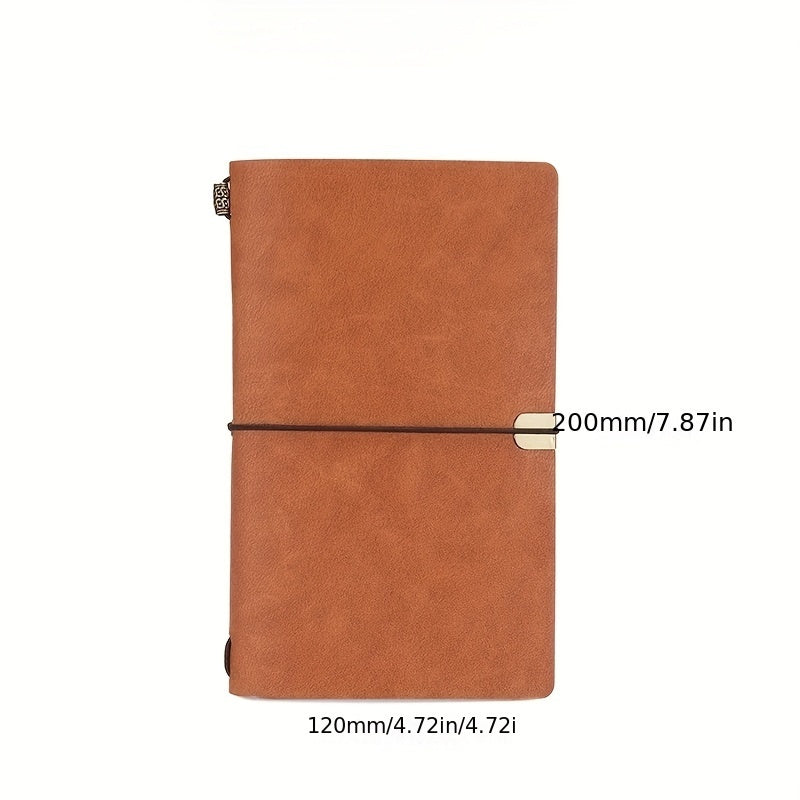 Leather Diary Notebook Executive Journal Plain Paper