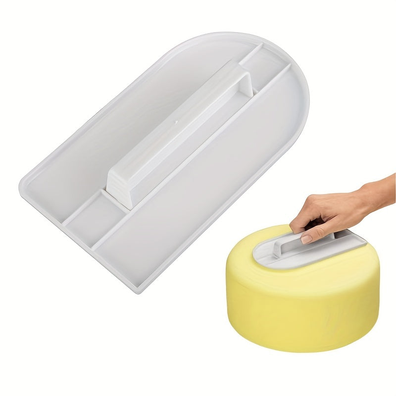 4pcs Cake Cream Scraper with Handle Cake Decoration Smoother