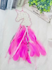 Large Unicorn Dream Catcher With Lights for Girls