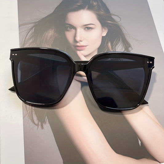 Men's Large Square Frame Shades PC Sunglasses for Outdoor Sports