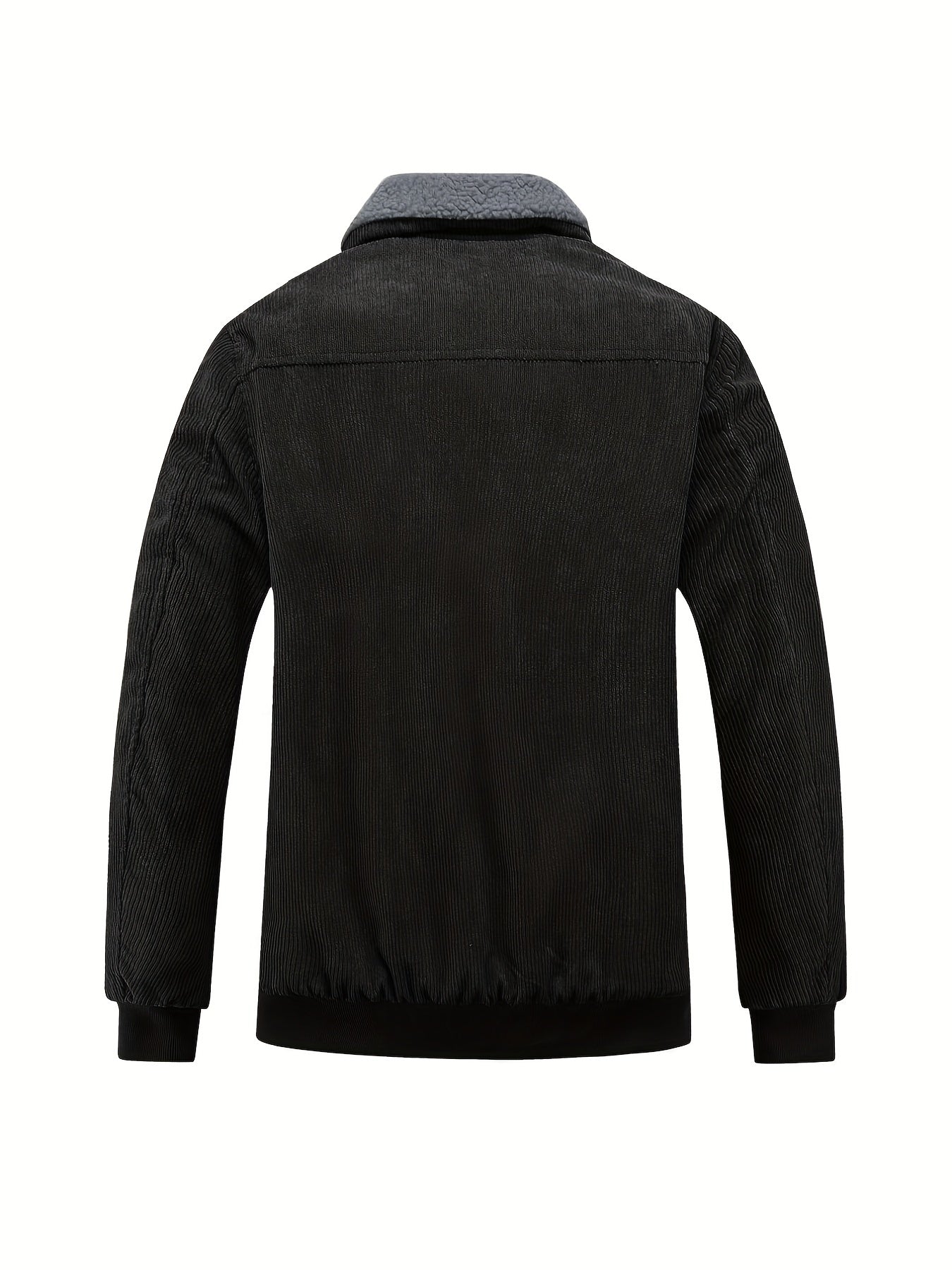 Men's Corduroy Fleece Jacket for Winter