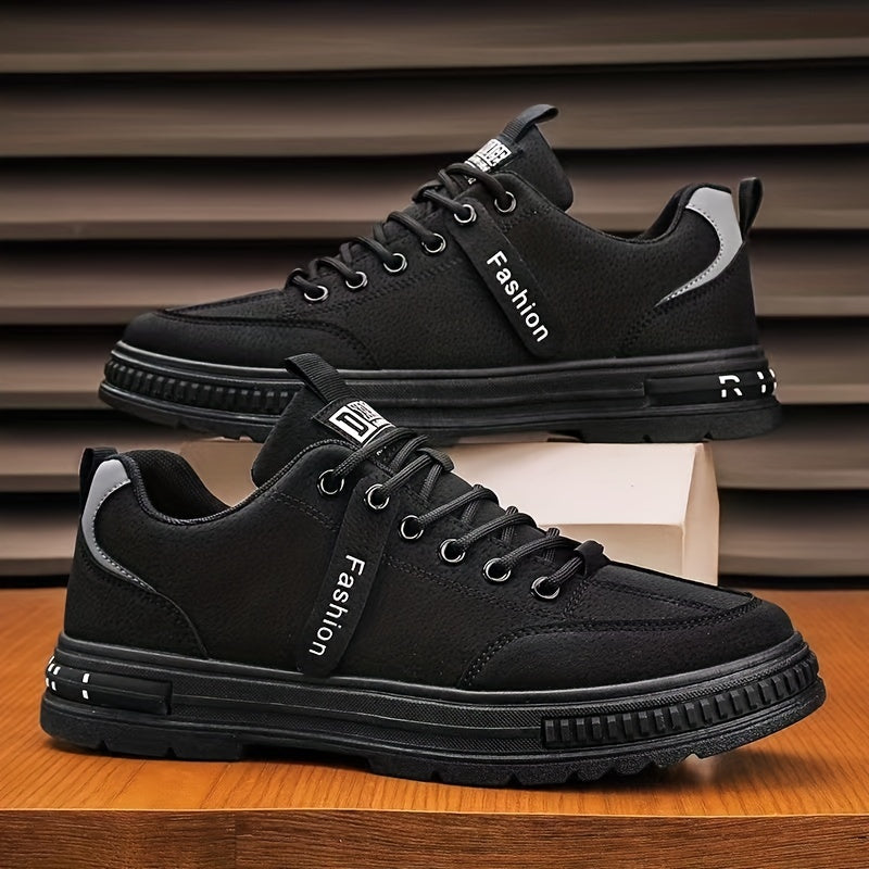 Men's Lace up Sneakers Casual Walking Shoes Comfortable And Breathable