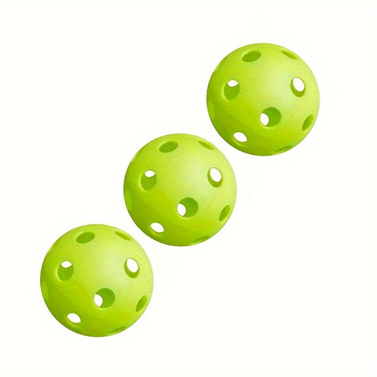 6pcs Lightweight Pickleball Balls for Family Indoor Outdoor Training