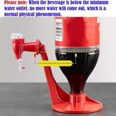 Soda Dispenser Bottle Upside Down Drinking Water Dispenser