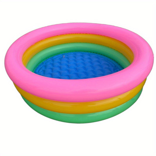 Summer Sunset Inflatable Pool Kids Water Swimming Pool Round Pools
