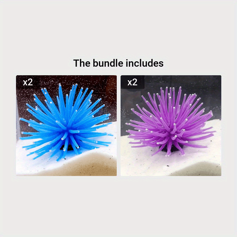 Realistic Artificial Sea Urchin for Aquarium Decor