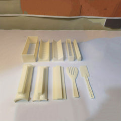 10pcs Sushi Maker Roller Rice Mold DIY Sushi Making Mold Kitchen Tool
