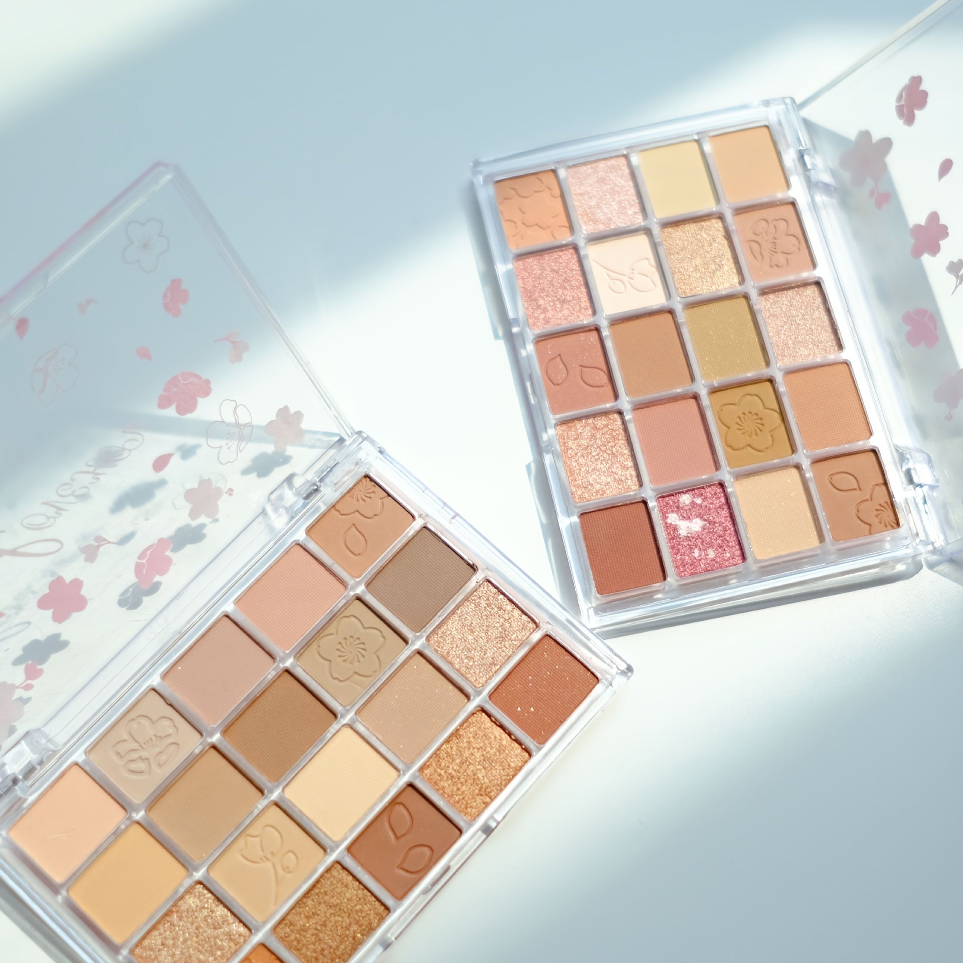 20 Shade Pearly Matte Eyeshadow Palette, Brown Milk Tea Tone