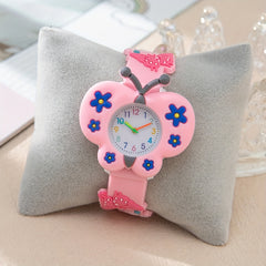 Pink Butterfly Casual Small Fresh Watch