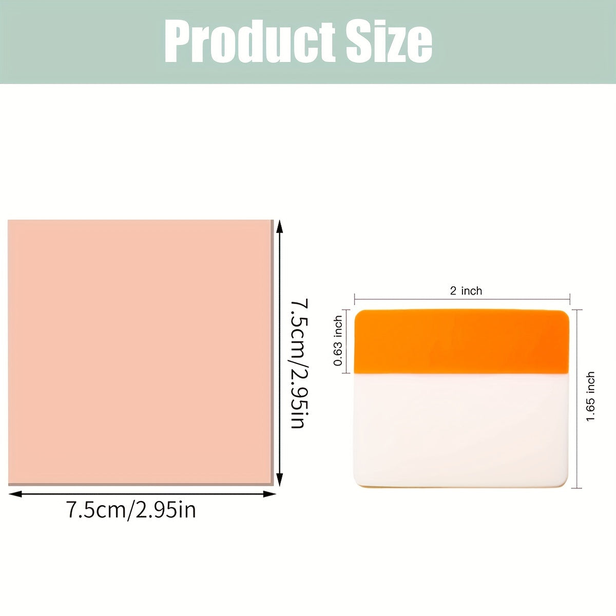 500 Pcs Transparent Sticky Note Tabs, 7 Colors, Writable Book Tabs
