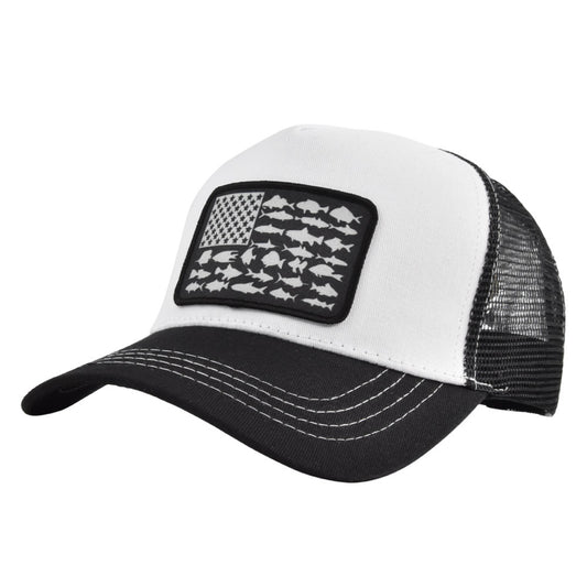 American Fish Flag Baseball Cap for Fishing and Hiking
