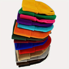 Beanies Hat Cap Knitted Warm Hat Winter Breathable Bucket Hat