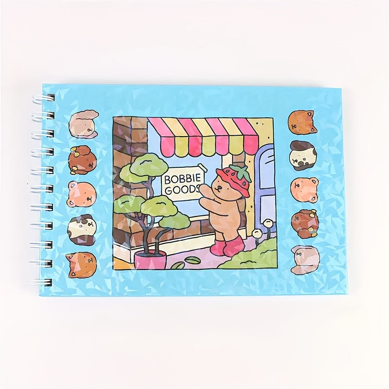 BOBBIE GOODS Cat & Dog Life Coloring Book - High Quality Paper for Adults Teens