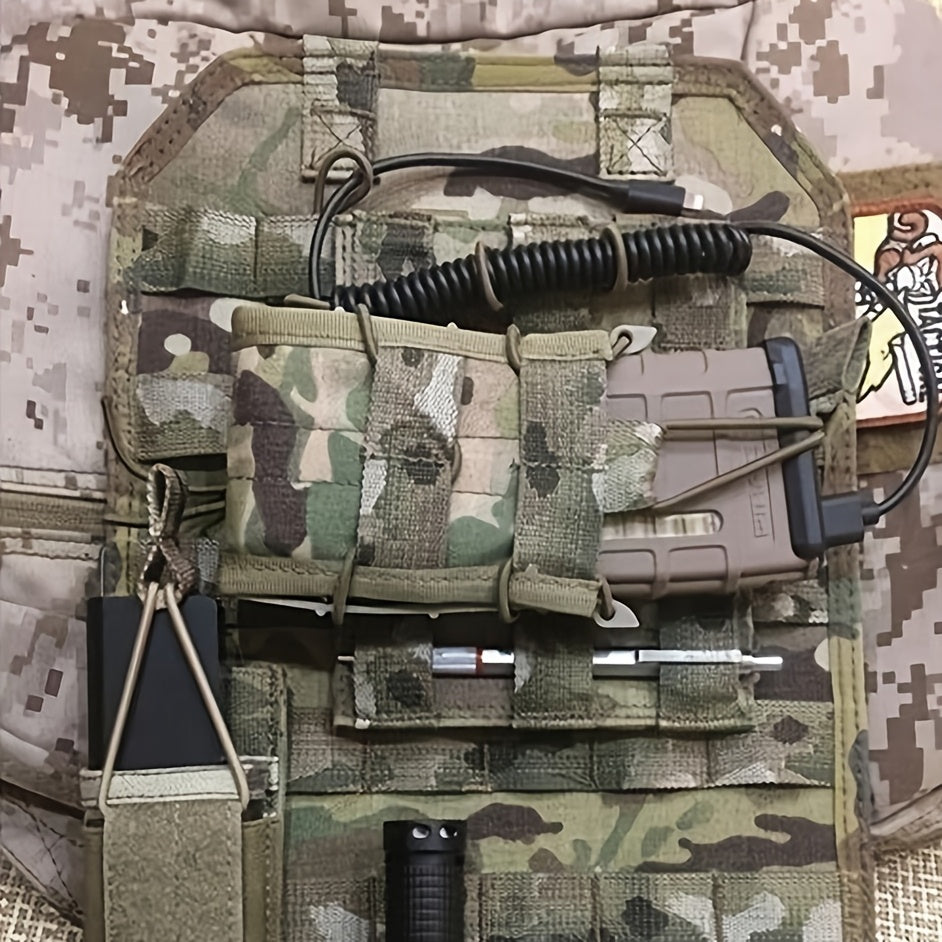 4pcs Tactical Elastic Molle Buckle for Antenna Stick or Pipe PTT Retainer