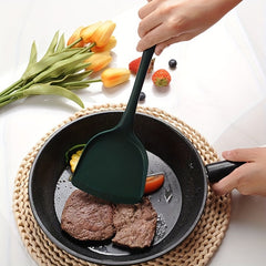 Durable High Temp Silicone Spatula for Non Stick Pots/Pans Kitchen Tool