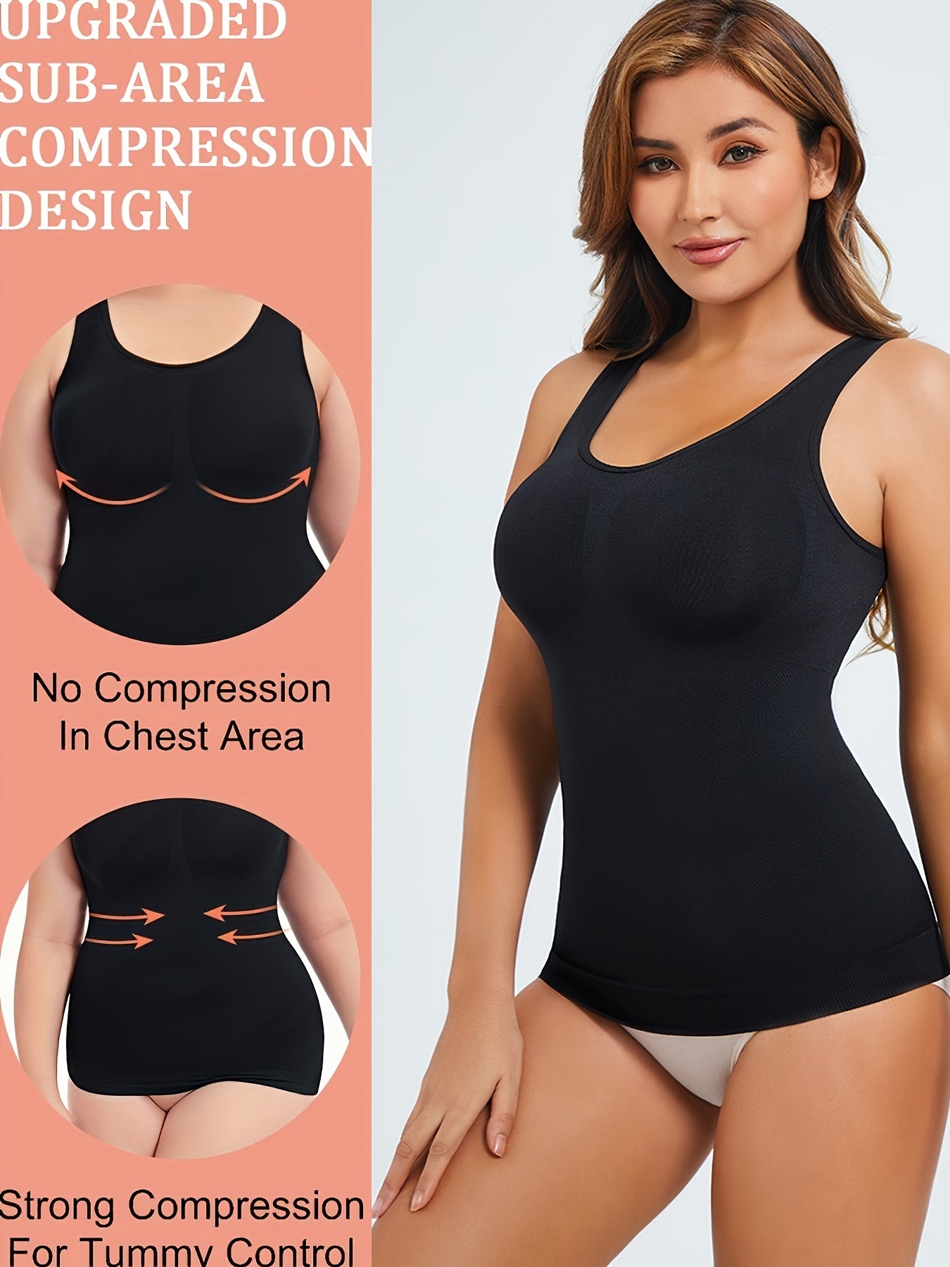 Tummy Control Tank Top Waist Trainer Shapewear Slimmer Underwear