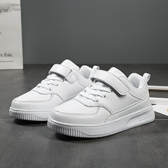 Kids Solid Low Top Sneakers Lightweight Anti Slip Outdoor Shoes