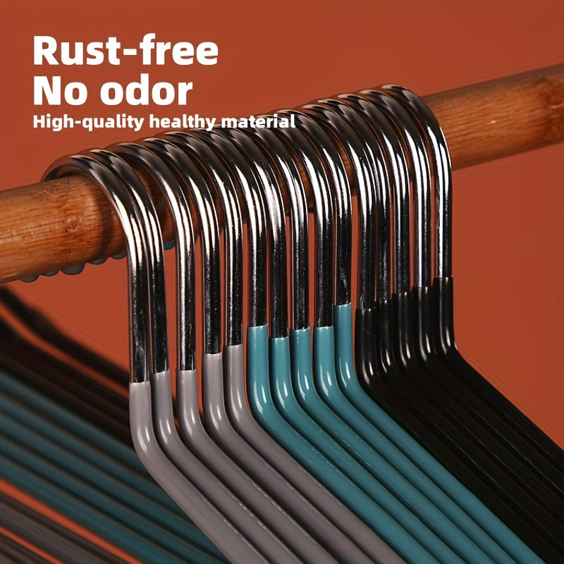 Non-Slip Pants Hanger with Non-Marking Clips for Home Organization