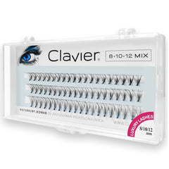 Natural C Curling False Eyelashes 60 Clusters Segmented Lashes