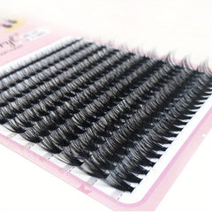 200 Clusters 40D 10 Rows False Eyelashes Extention 9-16mm Mixed