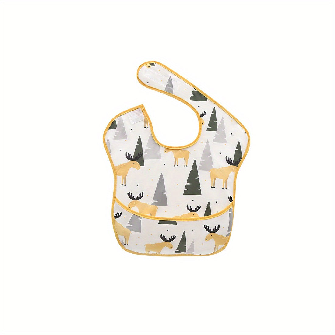 Waterproof Baby Feeding Bibs Set of 5 Washable Odor Resistant