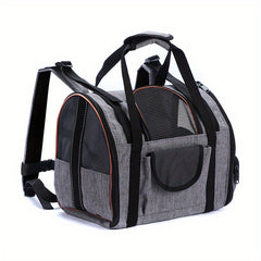 Portable Pet Travel Backpack Foldable Adjustable Bag for Cats and Dogs