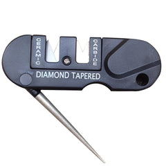 Portable Tungsten Ceramic Sharpener for Outdoor Camping and Fishing