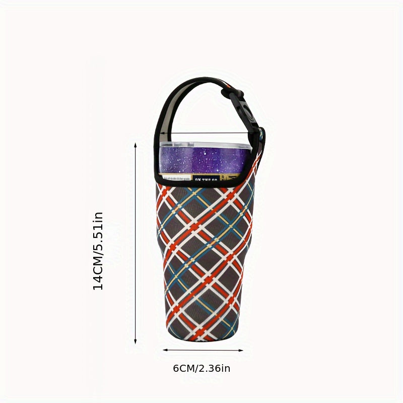 30oz Cup Sleeve with Carry Handle, Anti-scalding Water Cup Sleeve
