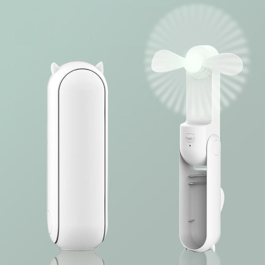 Rechargeable Mini Fan USB Operated 24 Hours Cooling Portable Pocket Fan