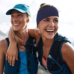 2Pcs Quick Dry Sports Headband Moisture Wicking & Breathable Unisex Headband