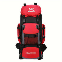 Durable Nylon Backpack for Camping & Travel Large Capacity