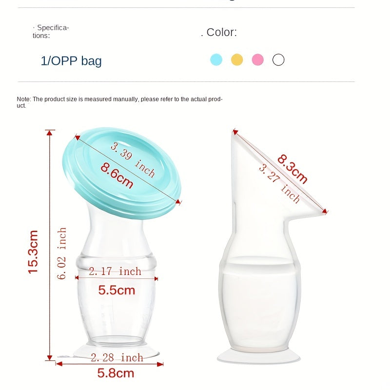 Portable Breast Pump with Suction Cup Base