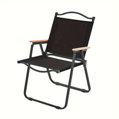 Portable Outdoor Folding Chair for Camping, Beach, Picnic - Blue