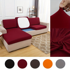 Stretch Sofa Seat Slipcover Removable Scratch Resistant Couch Cushion Cover