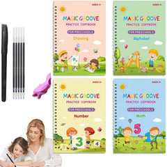 Children Copybook: Kids Writing Sticker Practice Book