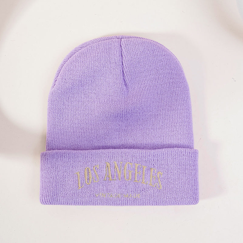 Los Angeles Knitted Hat Autumn Winter Unisex Men And Women's Hat
