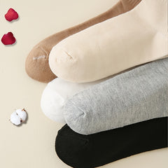 Women's Striped Crew Socks Pack Breathable Sports Stockings
