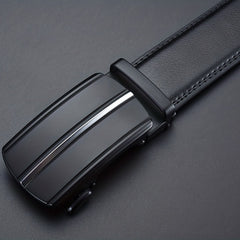 Men's Leather Business Belt Alloy Buckle Top Layer Leather