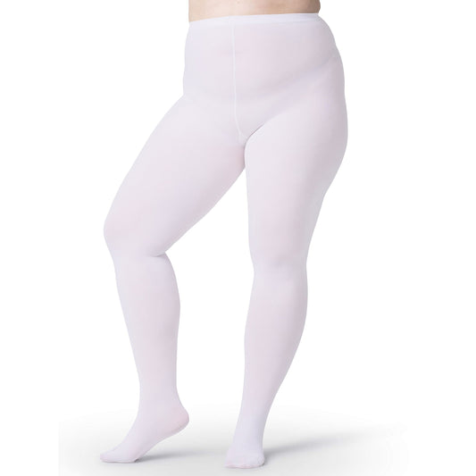  Solid Semi Opaque Control Top Pantyhose