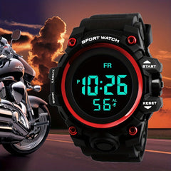 Men's Outdoor Sports Digital Watch Multifunctional Glow